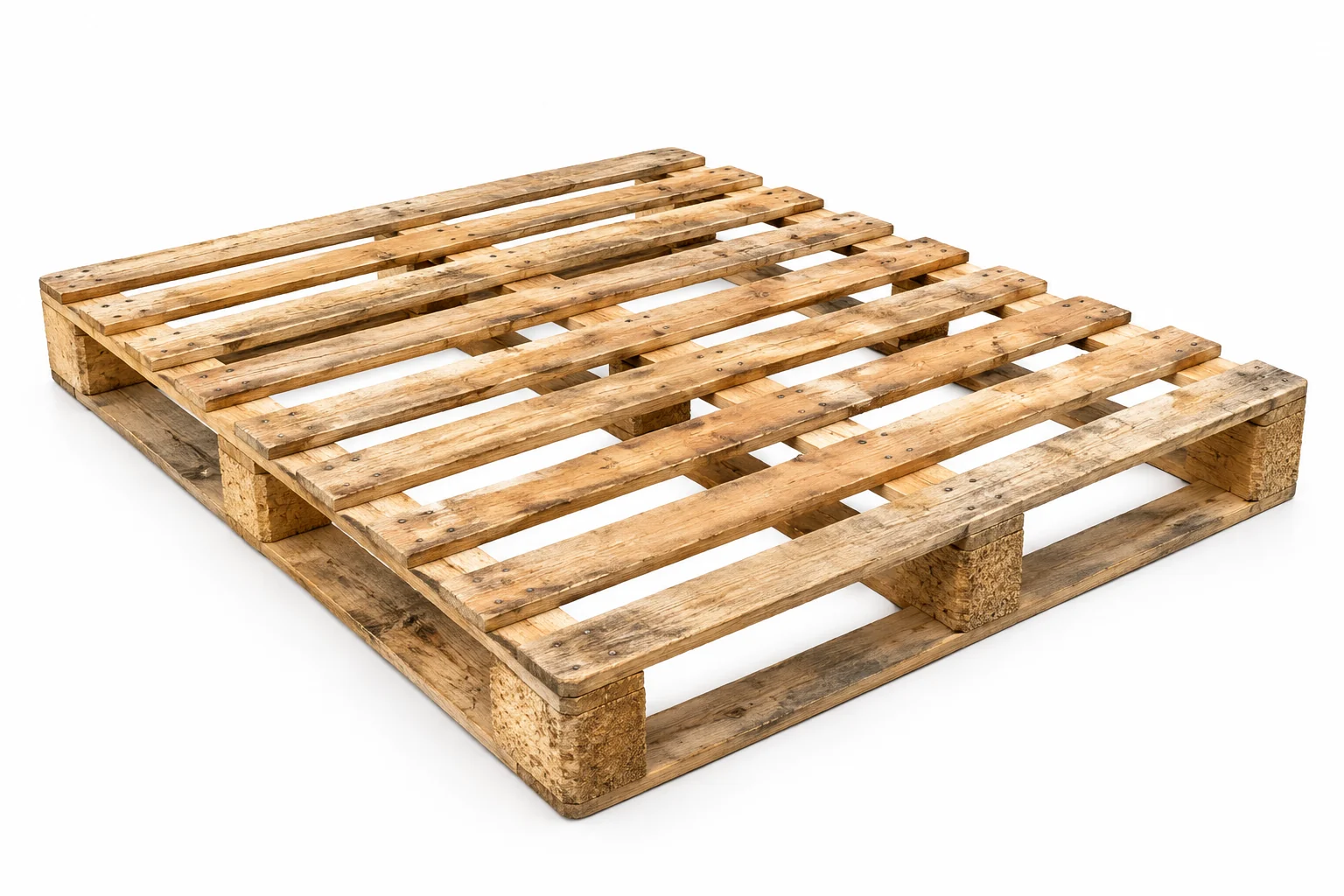 Used medium-duty perimeter-base UK Standard pallet, 1200 × 1000 mm